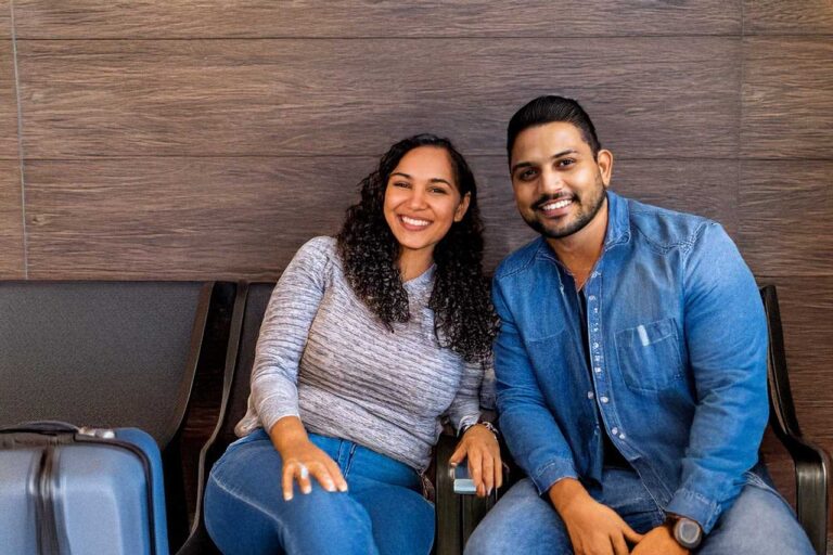 Relaxing at one of the lounges at BNA airport.